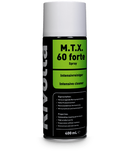 维德加 (Rivolta) 挥发性碳氢化合物清洁剂能迅速蒸发且不留任何残留物，适用于清洁后马上需要进行其他生产或�S修工序的物件。Rivolta M.T.X. ，Rivolta M.T.X.100，Rivolta M.T.X.60 forte